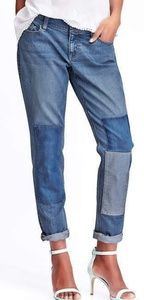 Old Navy Boyfriend Skinny Patchwork Jeans